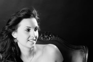 phoot de studio en noir et blanc