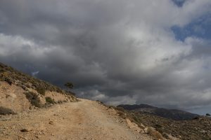 crete paysage nuageux