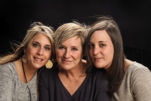 idée cadeau fête des mères : maman et ses deux filles
