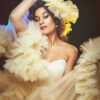 robe frou frou champagne