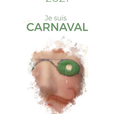 visuel je suis carnaval de Binche 2021