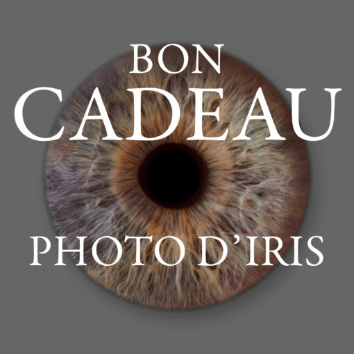 Bon cadeau photo rond 1 iris