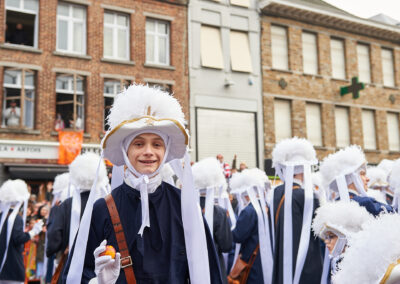 carnaval de binche 2024 mardi-gras paysans