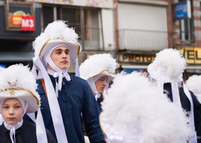 carnaval de binche 2024 mardi-gras paysans