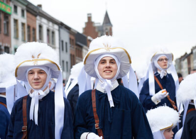 carnaval de binche 2024 mardi-gras paysans
