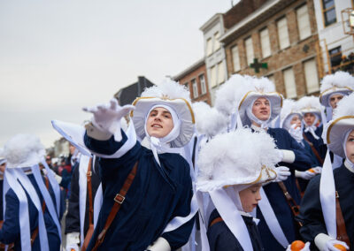 carnaval de binche 2024 mardi-gras paysans