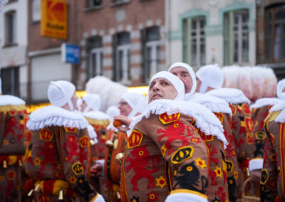 carnaval de binche 2024 mardi-gras cédric termolle