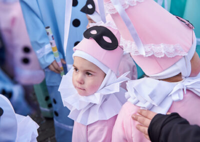 carnaval de binche 2024 mardi-gras pierrots