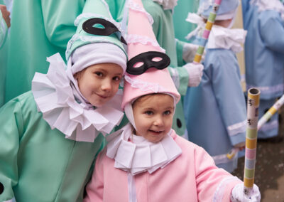 carnaval de binche 2024 mardi-gras pierrots