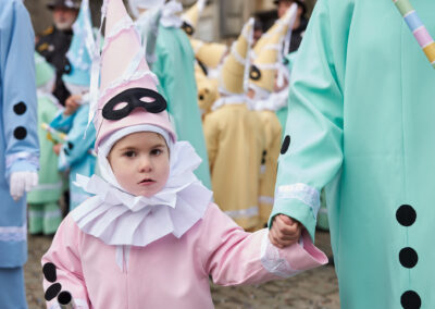 carnaval de binche 2024 mardi-gras pierrots