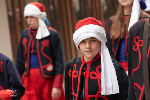 jeune zouave marche saint-Roch thuin 2024